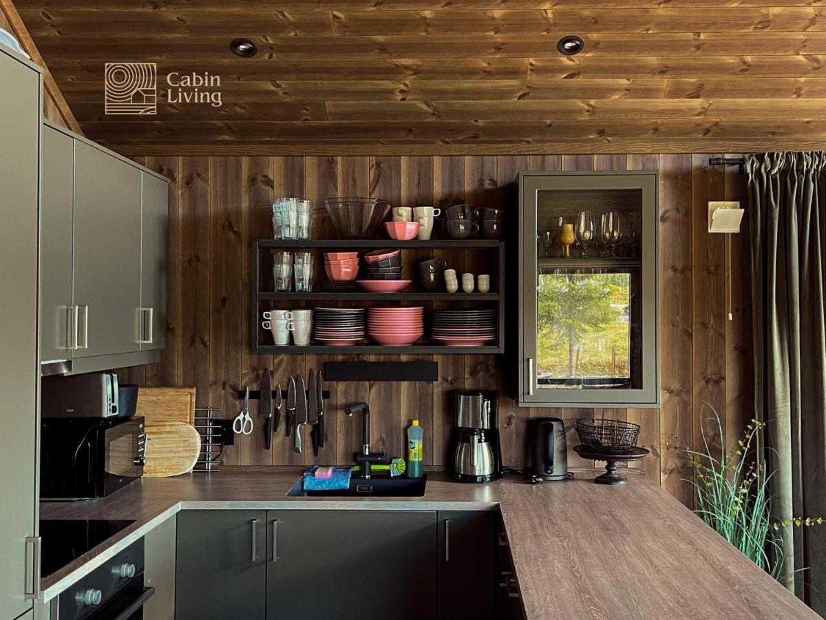 Modern Unique Cabin Fantastic Location Skeikampen Svingvoll Exterior foto